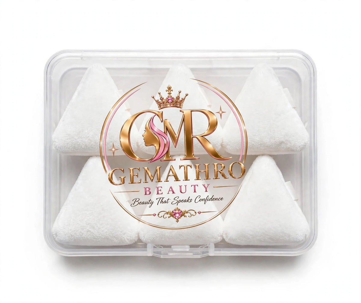 Gemathro Beauty Puff Triangle Makeup Sponge ✨
