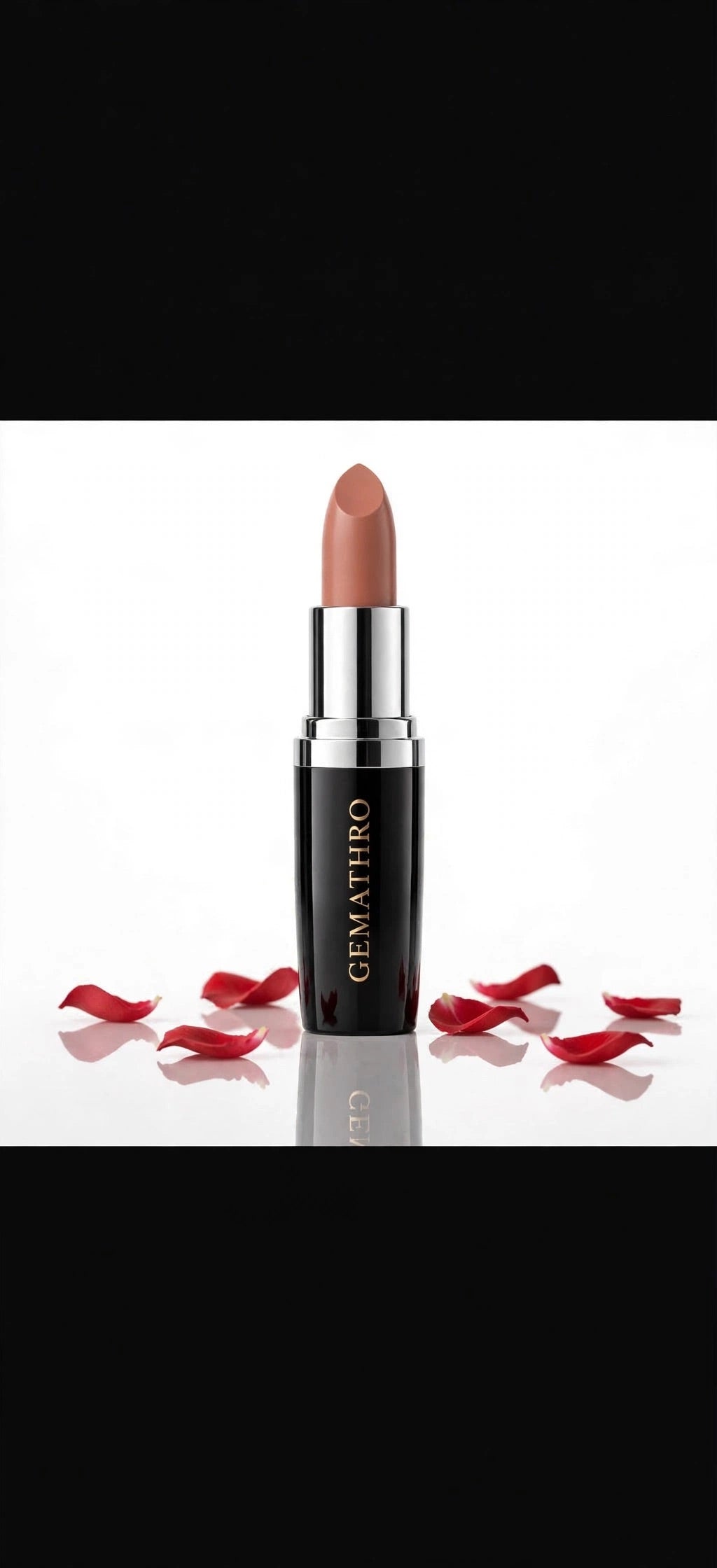 GEMATHRO Signature Lipstick — Caramel Nude