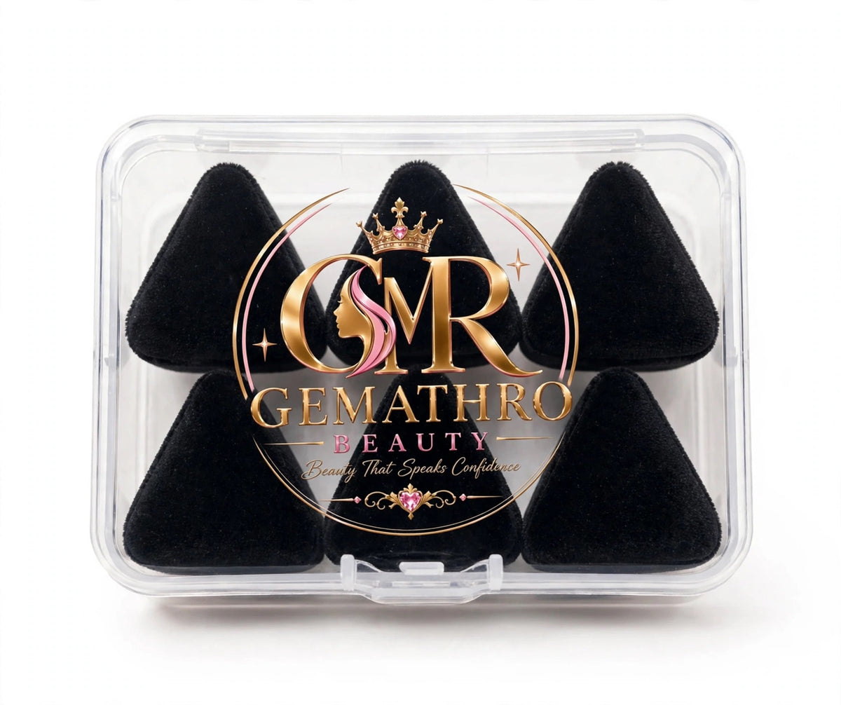 Gemathro Beauty Puff Triangle Makeup Sponge ✨